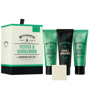 Kinkekomplekt mehele Scottish Fine Soaps Vetiver Sandalwood.jpg