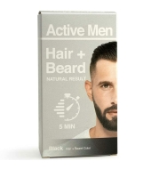 Active Men juuste & habemevärv Must