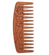  Big Red Beard Combs- Beard Comb No.9 Pin Up Girl 