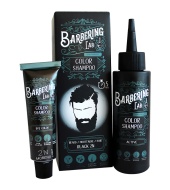 Barbering Lab šampūns bārdas un matu krāsošanai Black