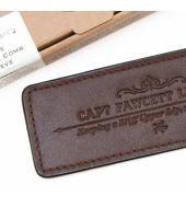  Captain Fawcett Leather Sleeve for Beard Comb