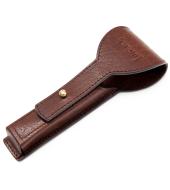 Captain Fawcett leather razor case