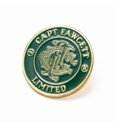 Captain Fawcett Stove Badge