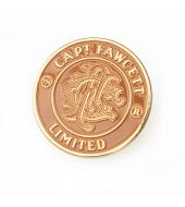 Captain Fawcett Stove Enamel Badge