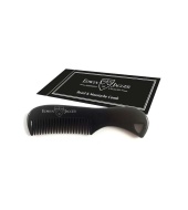 Edwin Jagger Beard and Moustache comb Black