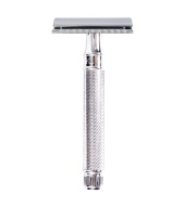 Edwin Jagger razor Closed Comb Knurled Chromed