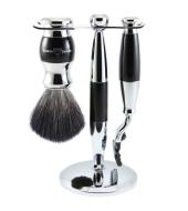 Edwin Jagger Shaving kit Ebony Mach3