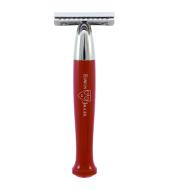 Edwin Jagger DE Razor Closed Comb Red