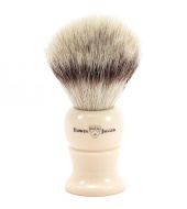 Edwin Jagger raseerimispintsel Silvertip Fibre Ivory