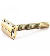 Epsilon DE butterfly razor Brass