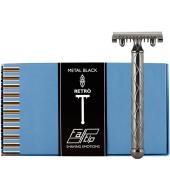 Fatip бритва RETRO Gunmetal Opened Comb