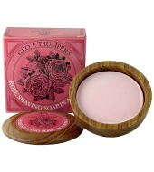 Geo. F. Trumper Shaving soap in wooden bowl Rose