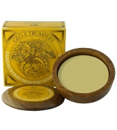 Geo. F. Trumper Shaving soap in wooden bowl Sandalwood