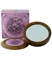 Geo. F. Trumper Твердое мыло для бритья в чаше Violet