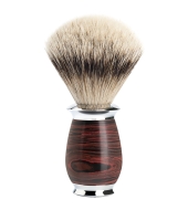 Mühle Purist Shaving Brush Silvertip Fibre® Ebonite