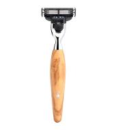 Mühle Kosmo 3-blade razor Mach3® Olive wood