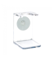 HJM shaving brush holder, transparent