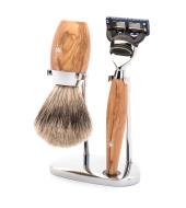 Mühle Shaving set Kosmo Olive wood Fusion