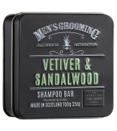  Scottish Fine Soaps Shampoo Bar Vetiver & Sandalwood 100g