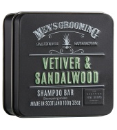  Scottish Fine Soaps Shampoo Bar Vetiver & Sandalwood 100g