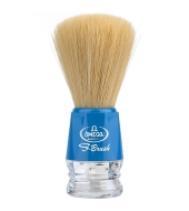 Omega Shaving Brush Synth Bristle Blue