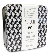 Scottish Fine Soaps Au Lait Luxury Milk Soap in a Tin 100g