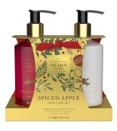 Scottish Fine Soaps Spiced Apple Hand Care Set