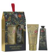 Scottish Fine Soaps Spiced Apple Winter Skin Care Duo