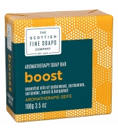 Scottish Fine Soaps Aromatherapy Soap Bar - Boost 100g