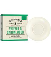 Scottish Fine Soaps Shaving soap refill Vetiver & Sandalwood