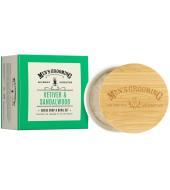 Scottish Fine Soaps Твердое мыло для бритья в чаше Bетивер & сандаловое дерево