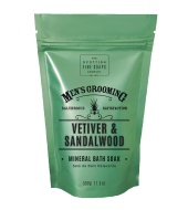 Scottish Fine Soaps Bath Soak Vetiver & Sandalwood 500g