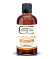 Alexander Simpson масло для бритья Sandalwood 50ml
