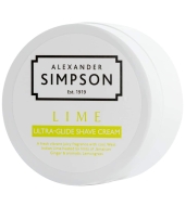 Alexander Simpson Shaving cream Lime 180ml