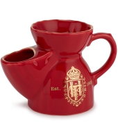 Truefitt & Hill Porcelain Shaving Mug Red