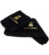 Kuninghabe Shaving towel Ebony
