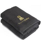 Kuninghabe Bath towel Grey