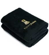Kuninghabe Bath towel Ebony